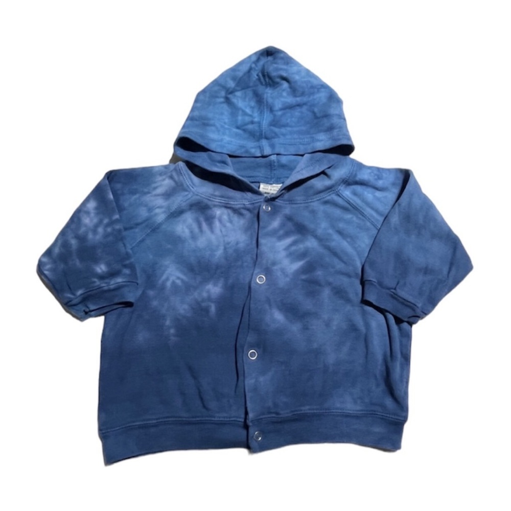 Dharma Trading Co. tie dye snap front hoodie 18 months